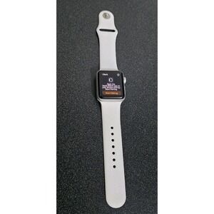 Apple Watch Series 3 38mm White Band Silver‎